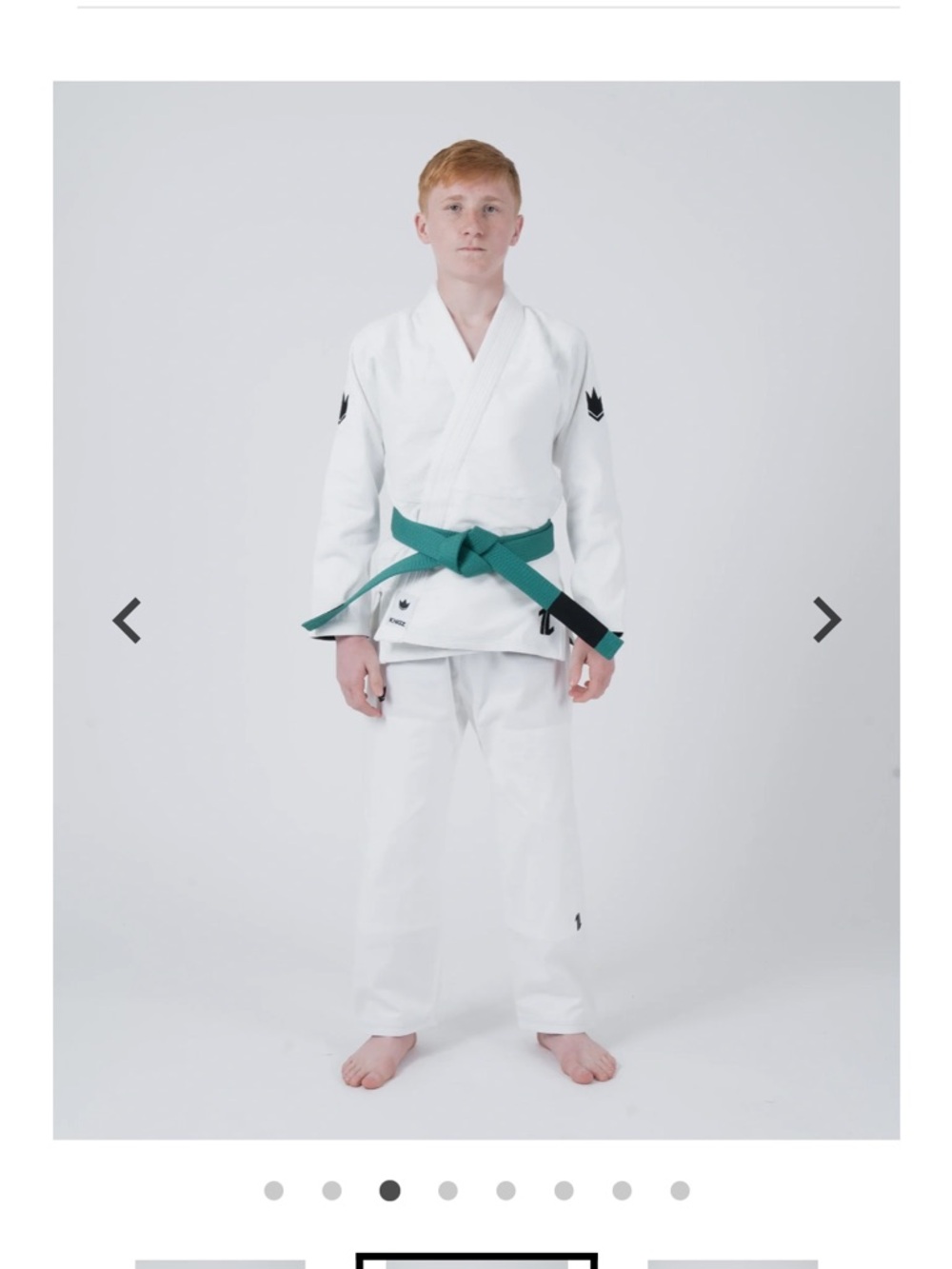 Kingz Kimonos The One White Jiu-Jitsu Gi  M2